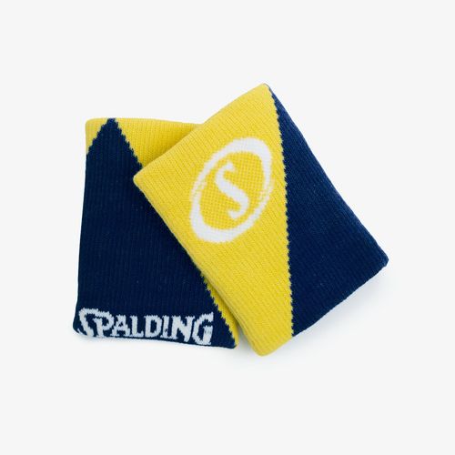 Munhequeira Spalding Double - Azul e Amarelo