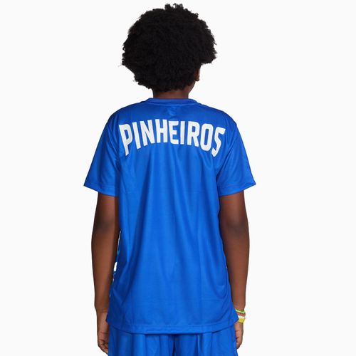 Camiseta Spading Pinheiros Fan Warm Up Infantil ECP 24/25 - Azul