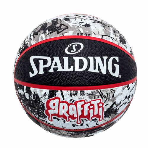 Bola De Basquete Spalding Graffiti - Preto