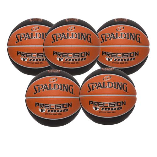 KIT 5 Bolas De Basquete Tf 1000 Precision FIBA - Tamanho 7