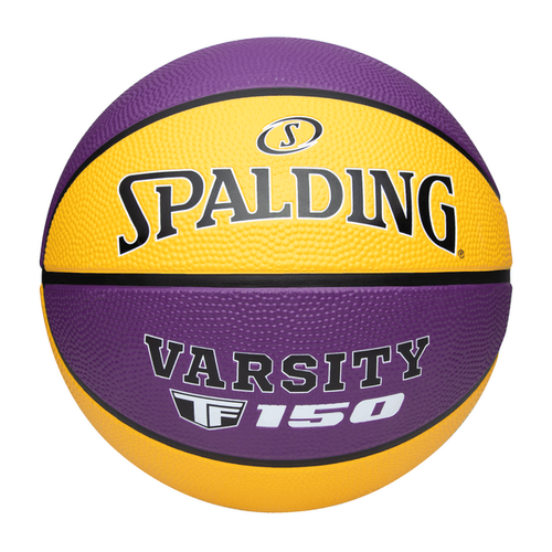 Bola de Basquete Spalding Varsity Tf-150 - Amarelo e Roxo