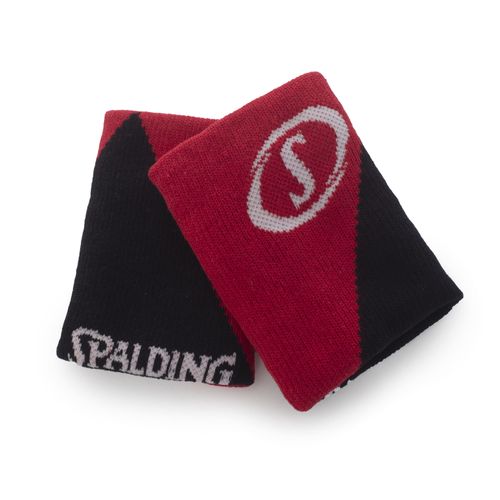 Munhequeira Spalding Double - Preto e Vermelho