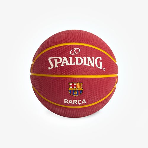 Mini Bola de Basquete Spalding Spaldeen Barcelona - Vermelho