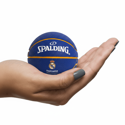 Mini Bola de Basquete Spalding Spaldeen Real Madrid
