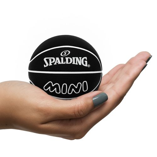 Mini Bola de Basquete Spalding Spaldeen - Preto