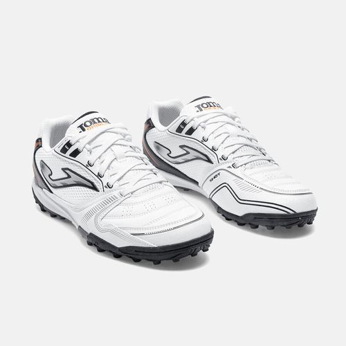 Chuteira de Society Joma Dribling Masculina Branco e Cinza