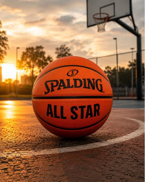 Bola De Basquete Spalding All Star  Laranja