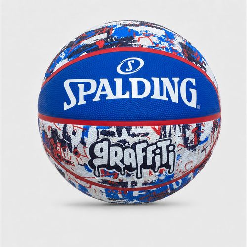 Bola De Basquete Spalding Graffiti Azul